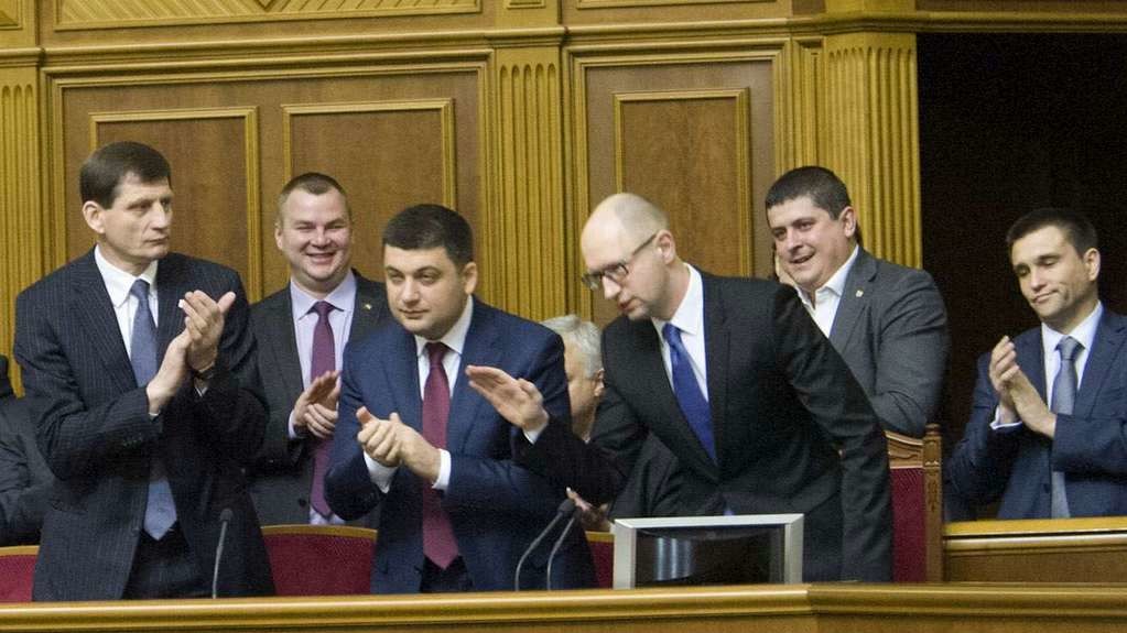 Гройман і Яценюк - майбутні керівники законодавчої і виконавчої гілок влади