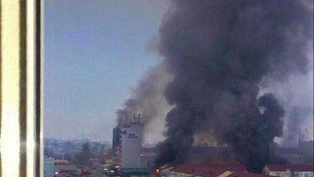 Последствия боевых действий в Грозном.