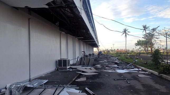 Последствия тайфуна "Хагупит".