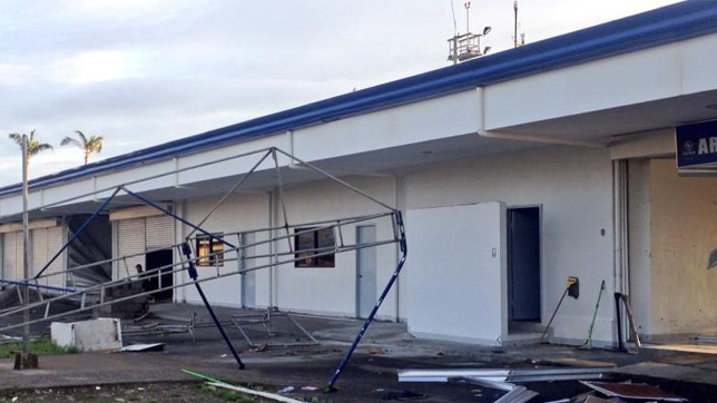 Последствия тайфуна "Хагупит".