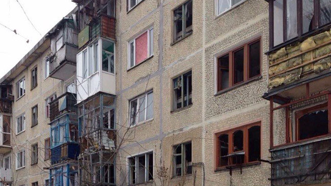 Сообщения о разрушениях в Донецке поступают почти каждый день.