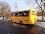 Фото: пресс-служба Генштаба. Обстрелянный автобус под Волновахой, 13 января