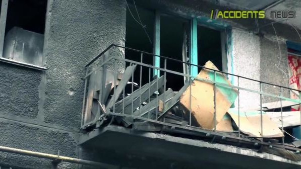 Углегорск практически уничтожен артиллерией