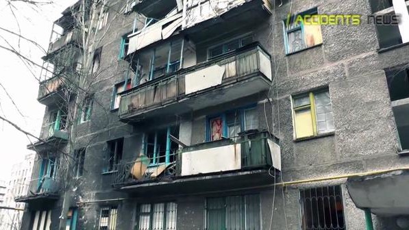 Углегорск практически уничтожен артиллерией