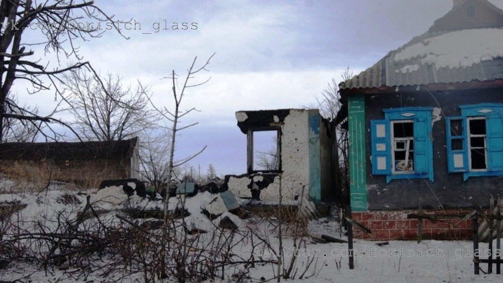 Никишино разрушено почти до основания