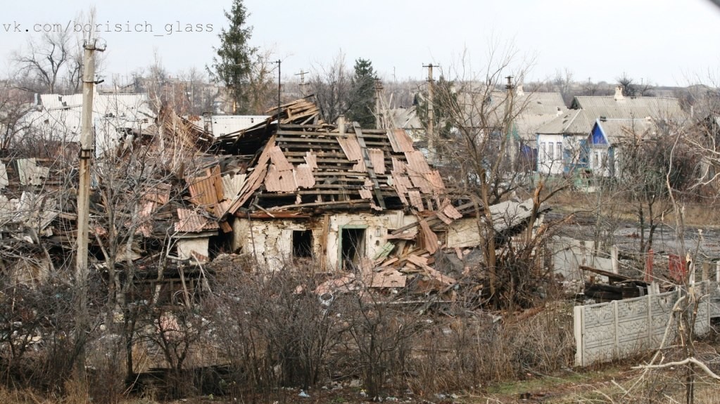 Никишино разрушено почти до основания