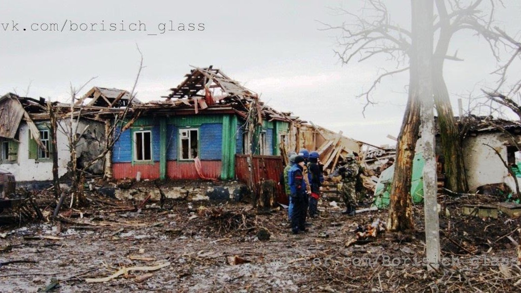 Никишино разрушено почти до основания