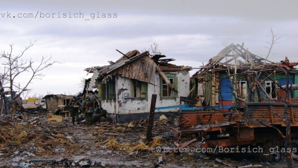 Никишино разрушено почти до основания