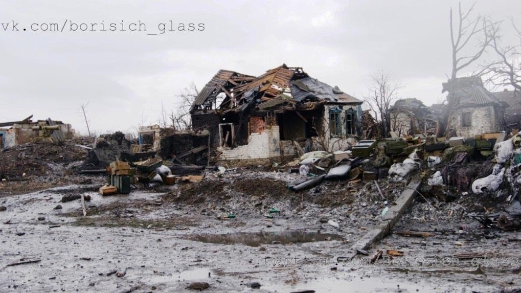 Никишино разрушено почти до основания