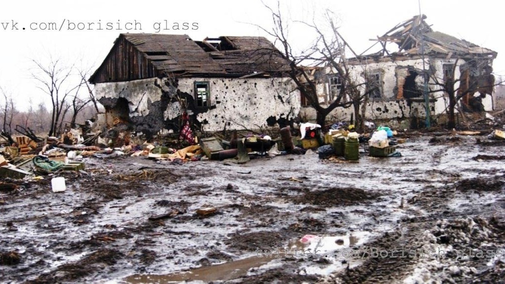 Никишино разрушено почти до основания