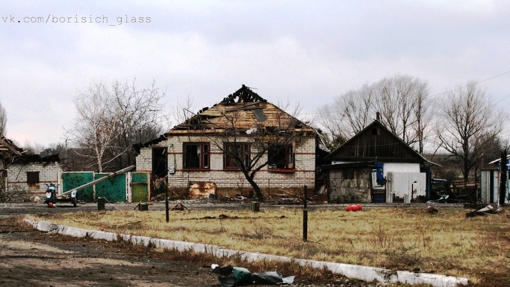 Никишино разрушено почти до основания