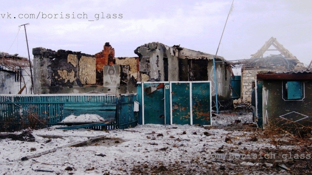 Никишино разрушено почти до основания