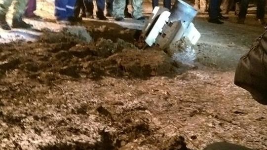 Порошенко посетил обстрелянный Краматорск