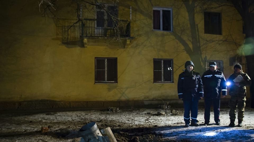 Порошенко посетил обстрелянный Краматорск