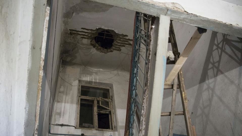 Порошенко посетил обстрелянный Краматорск