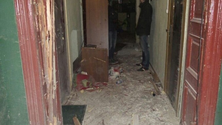 В Одессе взорвали хостел