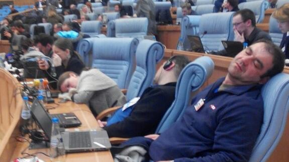 Мінські переговори втомили всіх присутніх у Палаці Незалежності