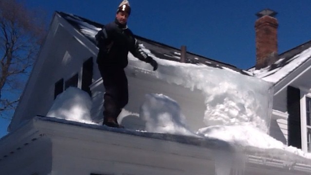 У місті Хенкок зареєстровано 89 сантиметрів снігових опадів