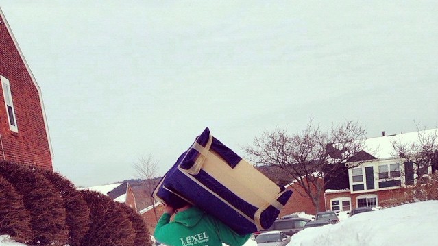 Жителі Бостона не втрачають почуття гумору