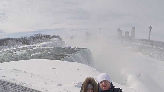 Ніагарський водоспад взимку