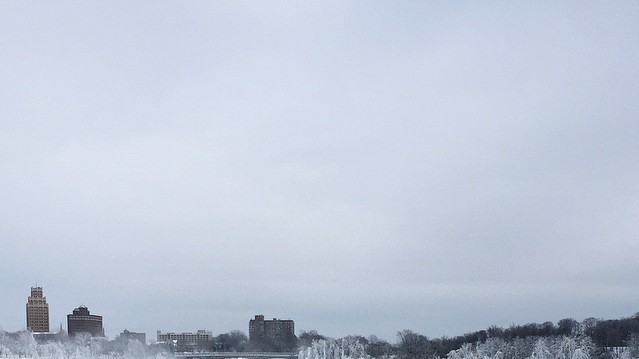 Ніагарський водоспад взимку