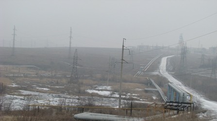 Пошкодження газопроводу, обстріл Донецька, в ніч на 20 лютого