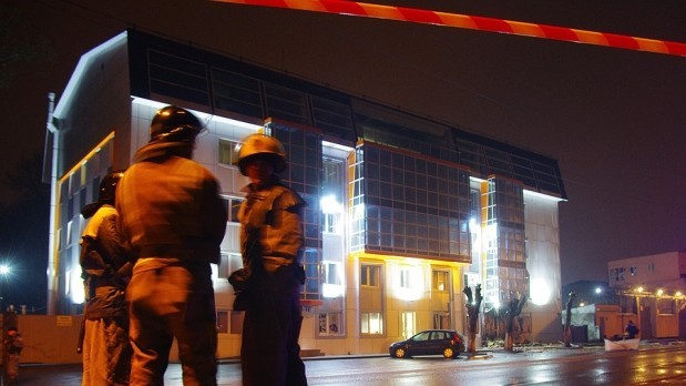 В Одессе во второй раз взорвали бизнес-центр «Адмиральский»