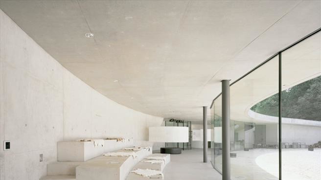 Павільйон в археологічному парку Фогельхерд