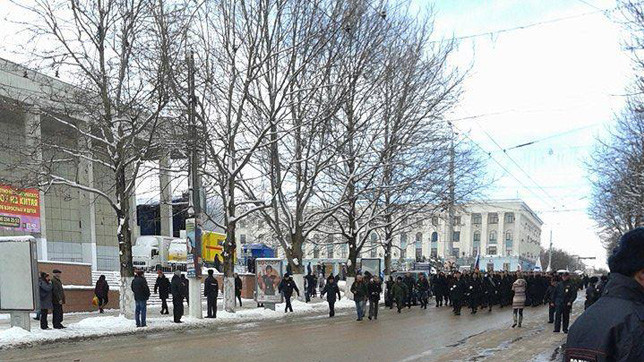 Парад в Симферополе