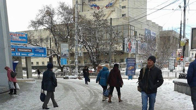 Парад в Симферополе