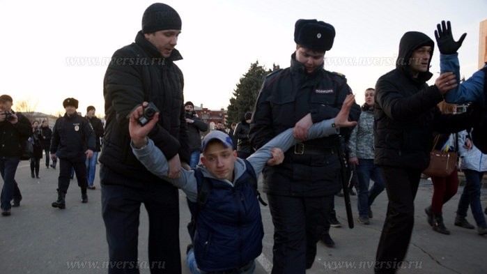 Затримання активістів поліцією