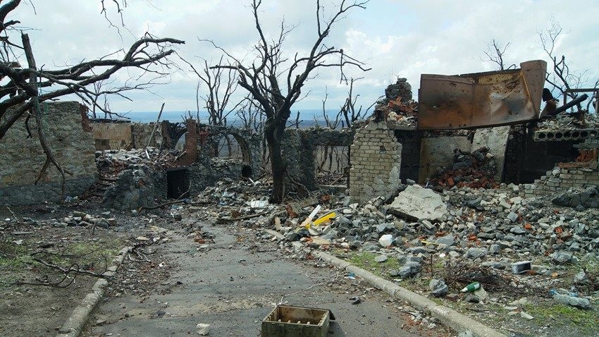 За Савур-Могилу влітку велися запеклі бої