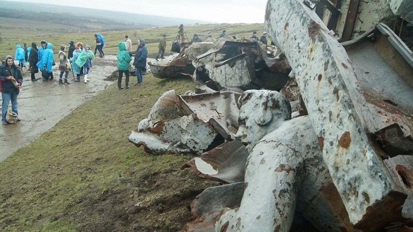 За Савур-Могилу влітку велися запеклі бої