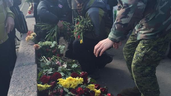 "Хвилина НЕмолчания" в Москві