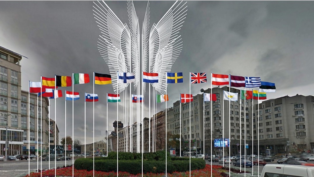 Проекты конкурса на мемориал, посвященный "Революции достоинства"