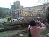 Наслідки урагану в Києві