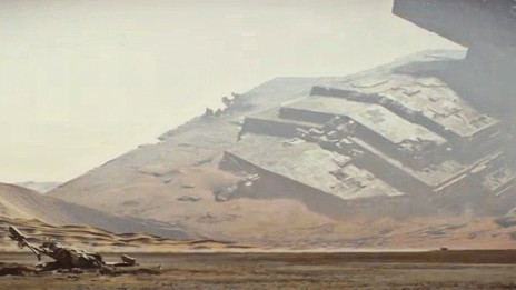 Кадр 7-го эпизода "Звездных войн"