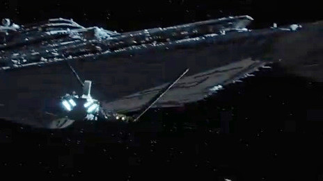 Кадр 7-го эпизода "Звездных войн"