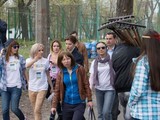 Жители Киева охотно участвовали в акции