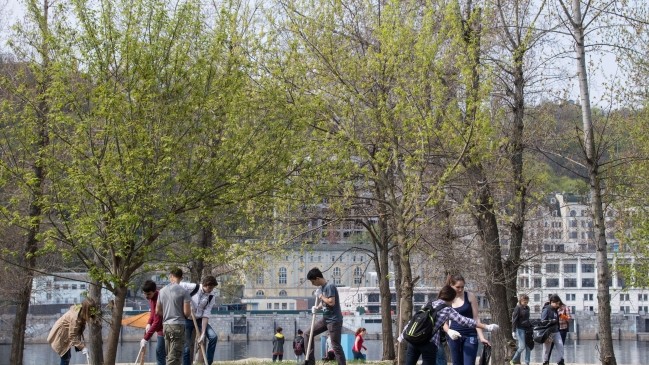 Жителі Києва охоче брали участь в акції