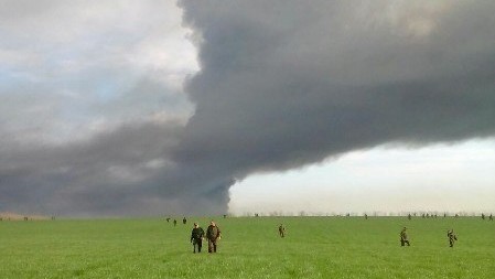 Пожежу гасили кілька годин