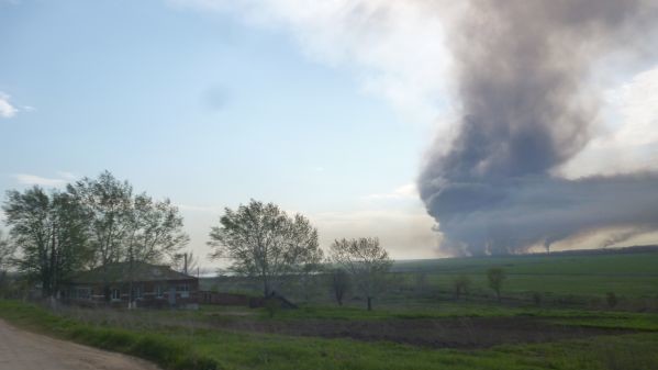 Пожежу гасили кілька годин