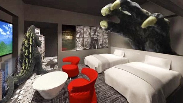 Голова Годзілли зроблена досить реалістично