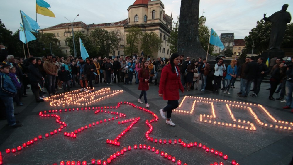 У Львові пройшли заходи напередодні річниці депортації кримських татар
