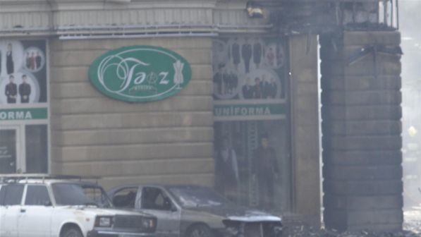 Стовп диму було видно здалеку