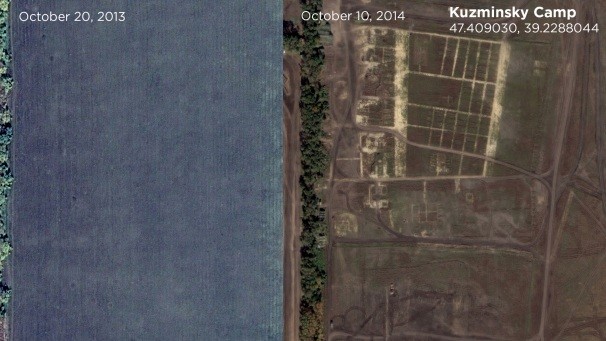 Кузьмінський полігон, жовтень 2013-го і 2014-го