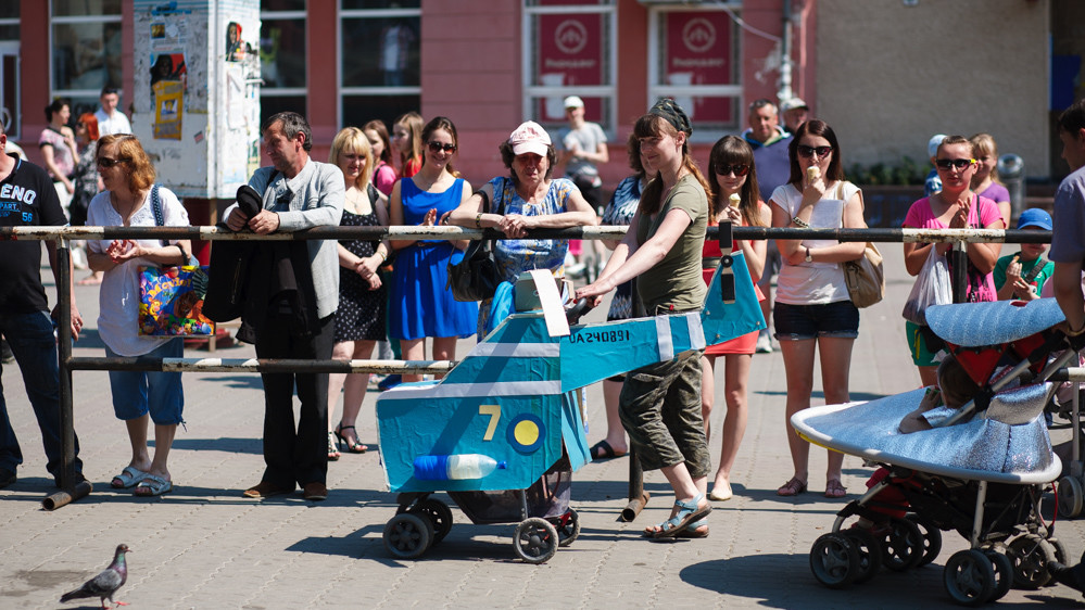 Парад візочків в Івано-Франківську проходить десятий раз