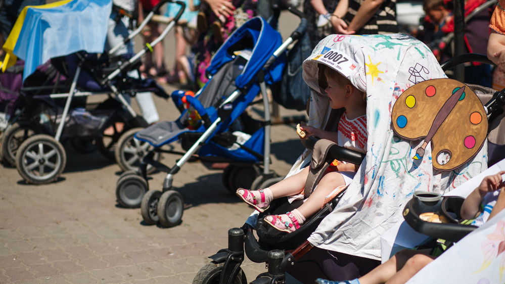 Парад візочків в Івано-Франківську проходить десятий раз