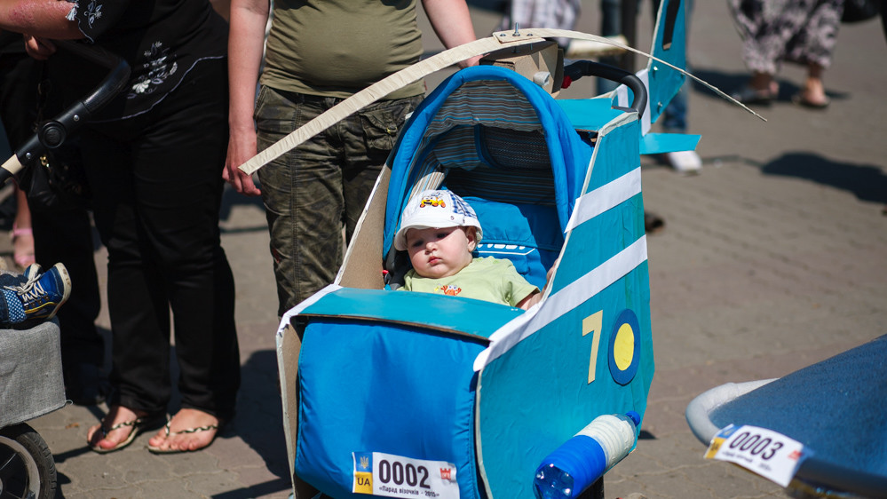 Парад візочків в Івано-Франківську проходить десятий раз