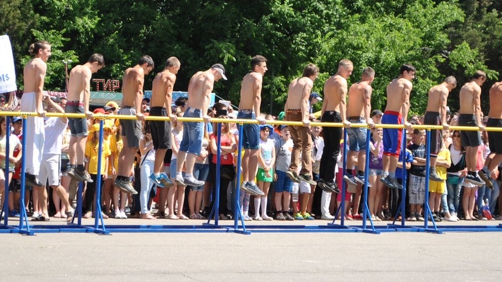 Фестиваль был посвящен здоровому образу жизни